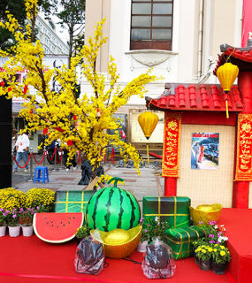 Bánh Chưng Dưa Hấu Thỏi Vàng