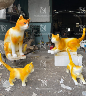 Mô Hình Mút Xốp MÈO