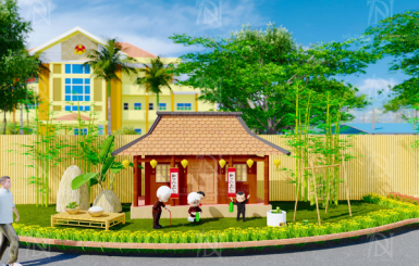 Trang trí tiểu cảnh Tết đẹp độc đáo không thể bỏ lỡ dịp Tết này