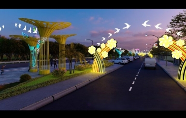 Giải Pháp Thiết Kế Trang Trí Đường Đèn Chất Lượng và Sáng Tạo