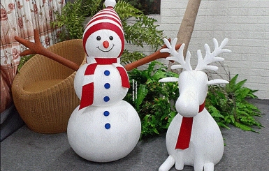 Đặt mua mô hình mút xốp 3D trang trí noel ở Mỹ Thuật Dương Nhân 