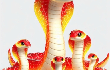 Tham khảo mô hình mút xốp linh vật 2025 Ất Tỵ