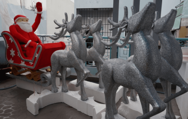 BỨC TRANH LỄ HỘI NỔI BẬT: MÔ HÌNH MÚT XỐP TUẦN LỘC TRANG TRÍ NOEL