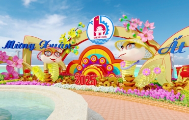 Mô hình trang trí tết 2025 được ưa chuộng nhất