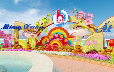 Mỹ Thuật Dương Nhân sử dụng loại hoa gì trong thi công đường hoa?