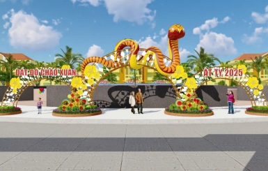 Địa chỉ thi công đường hoa tết đẹp ấn tượng, chuyên nghiệp