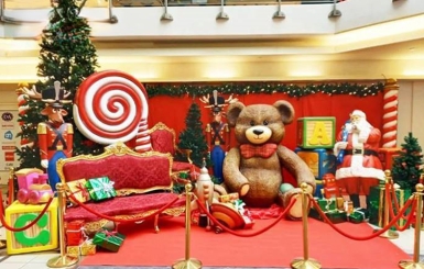 Thi công trang trí Giáng Sinh độc đáo chỉ có ở Mỹ Thuật Dương Nhân 