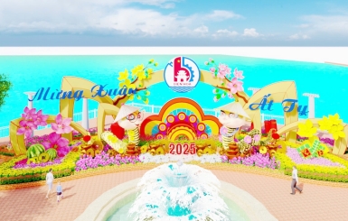 Xu hướng thiết kế đường hoa Tết 2025