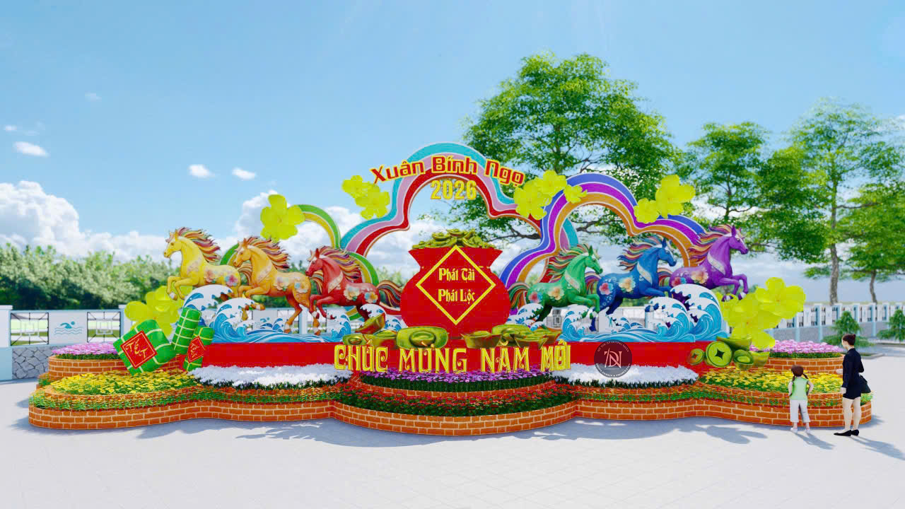 Đường hoa tết Bính ngọ 2026